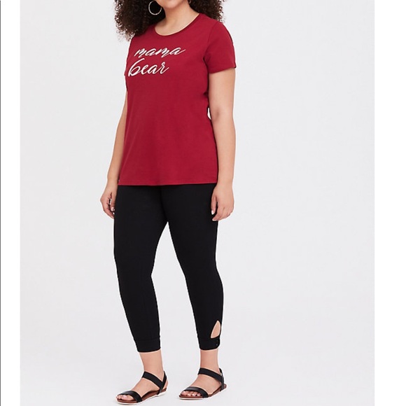 NWT torrid size 2 button cuff cropped leggings - Picture 2 of 3